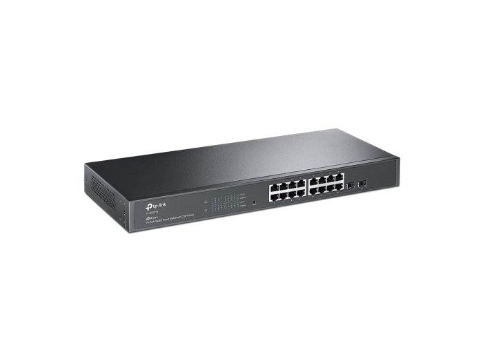 TP-Link JetStream TL-SG2218 przełącznik sieciowy Zarządzany L2/L2+ Gigabit Ethernet (10/100/1000) 1U Czarny