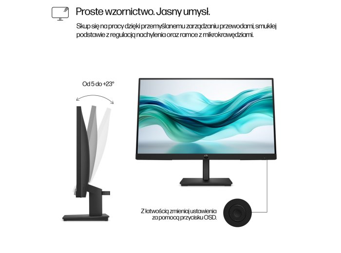 HP Series 3 Pro Monitor FHD 21,5” seria 3 Pro – 322pf