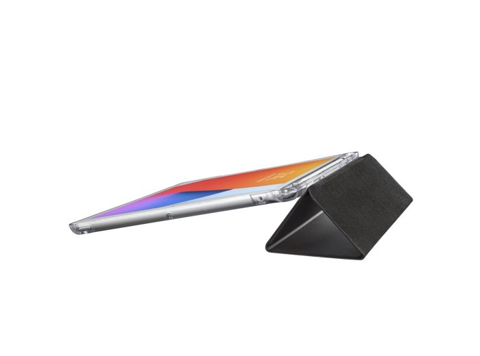 Hama Fold Clear 25,9 cm (10.2") Etui z klapką Czarny, Przezroczysty