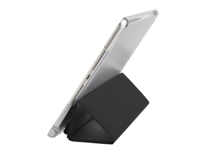 Hama Fold Clear 25,9 cm (10.2") Etui z klapką Czarny, Przezroczysty