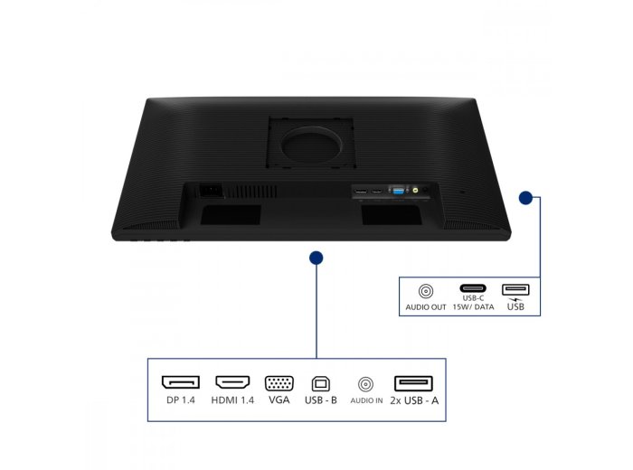 Monitor 24B2N3200A IPS 23.8 cala 120Hz HDMI DP Pivot Głośniki