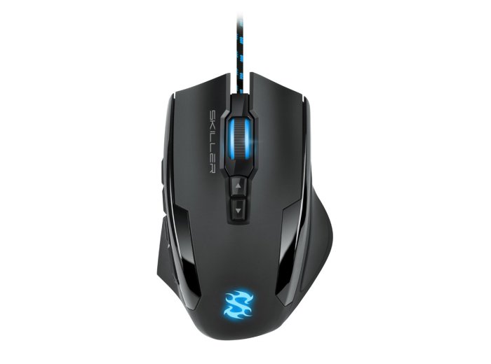 Sharkoon Skiller SGM1 myszka Po prawej stronie USB Typu-A Optyczny 10800 DPI