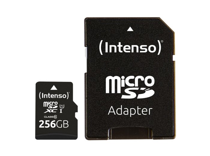 Intenso microSD 256GB UHS-I Perf CL10| Performance Klasa 10