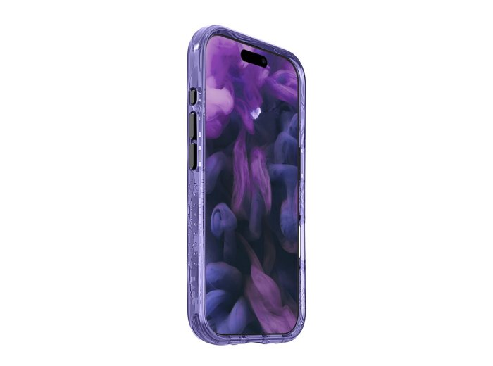 LAUT CRYSTAL MATTER pokrowiec na telefon komórkowy 16 cm (6.3") Fioletowy, Przezroczysty