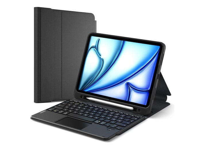 Inateck KB002_BLACK klawiatura do urządzeń mobilnych QWERTZ Bluetooth Czarny
