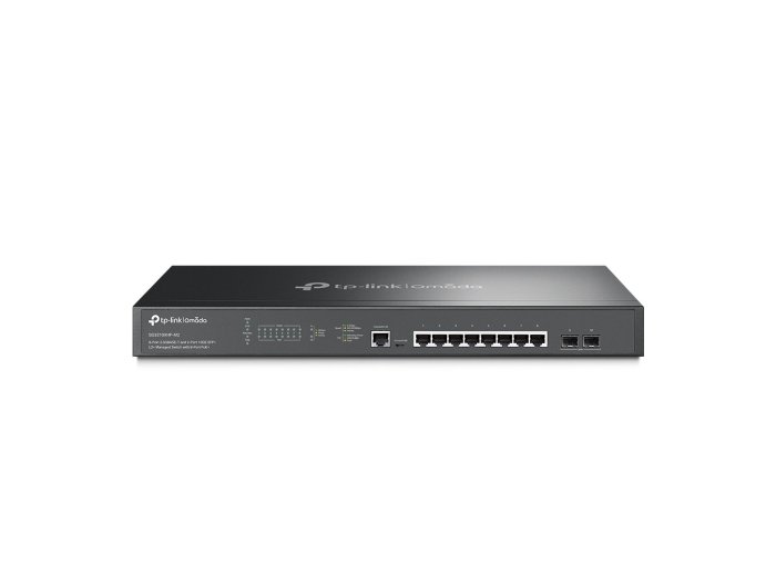 TP-Link Omada SG3210XHP-M2 przełącznik sieciowy Zarządzany L2+ 2.5G Ethernet (100/1000/2500) Obsługa PoE 1U Czarny