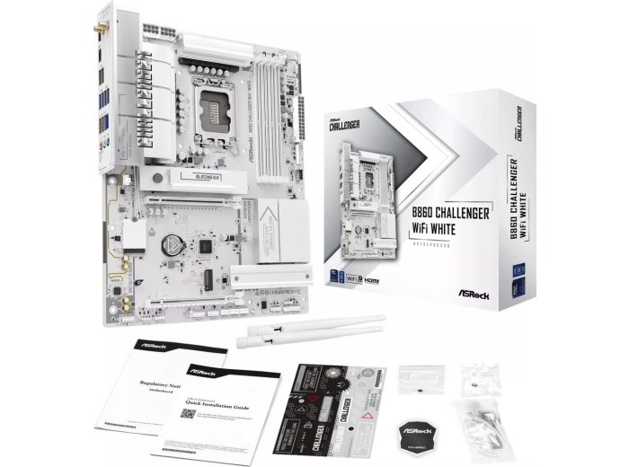 Płyta główna Asrock B860 CHALLENGER WIFI WHITE