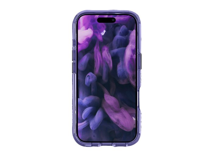 LAUT CRYSTAL MATTER pokrowiec na telefon komórkowy 16 cm (6.3") Fioletowy, Przezroczysty