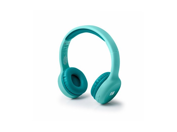 Muse M-215 BTB słuchawki/zestaw słuchawkowy Bezprzewodowy Opaska na głowę Muzyka Bluetooth Niebieski