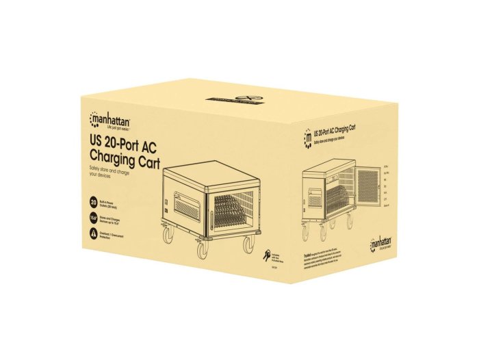 MANHATTAN SZAFA DO ŁADOWANIA 20 LAPTOPÓW 16" 20 GN