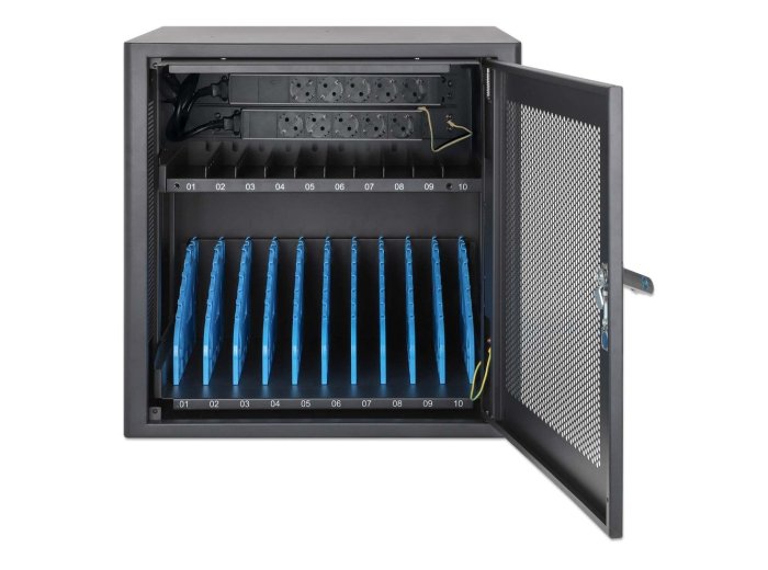 MANHATTAN SZAFA DO ŁADOWANIA 10 LAPTOPÓW 16" 10 GN