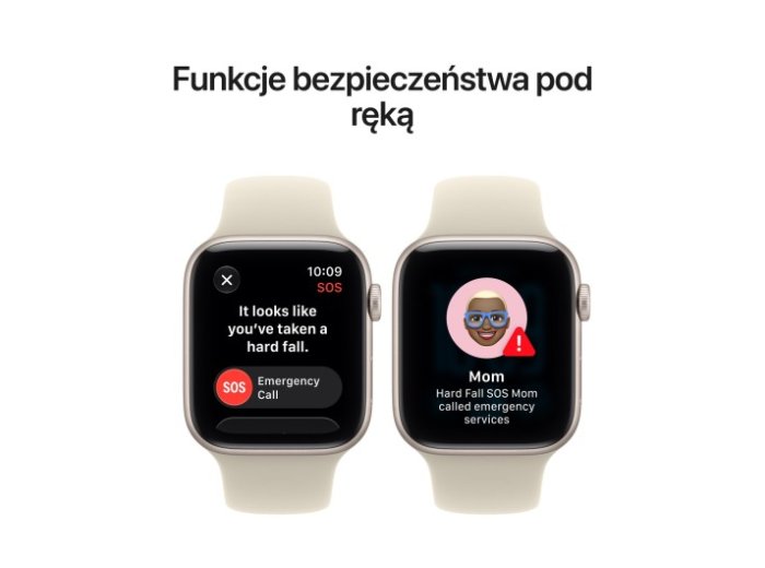 Smartwatch Watch SE 3 GPS + Cellular, koperta 44mm z aluminium w kolorze północy, pasek sportowy w kolorze granatowym - rozmiar S/M