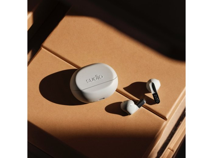 Sudio N3BLU słuchawki/zestaw słuchawkowy Bezprzewodowy Douszny Połączenia/muzyka Bluetooth Biały