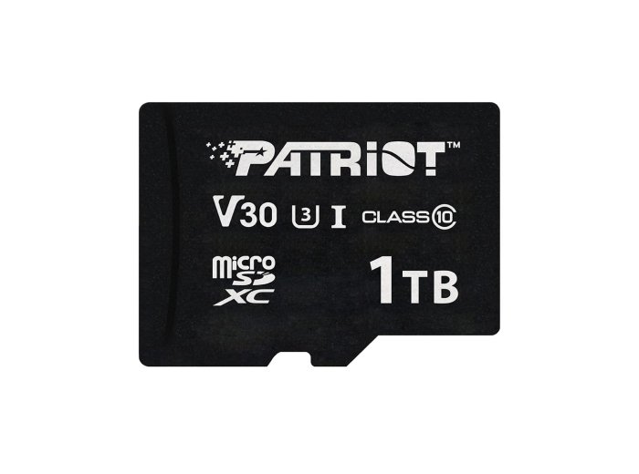 Patriot VX Micro SDXC 1TB 90/80 MB/s V30 U3 UHS-I