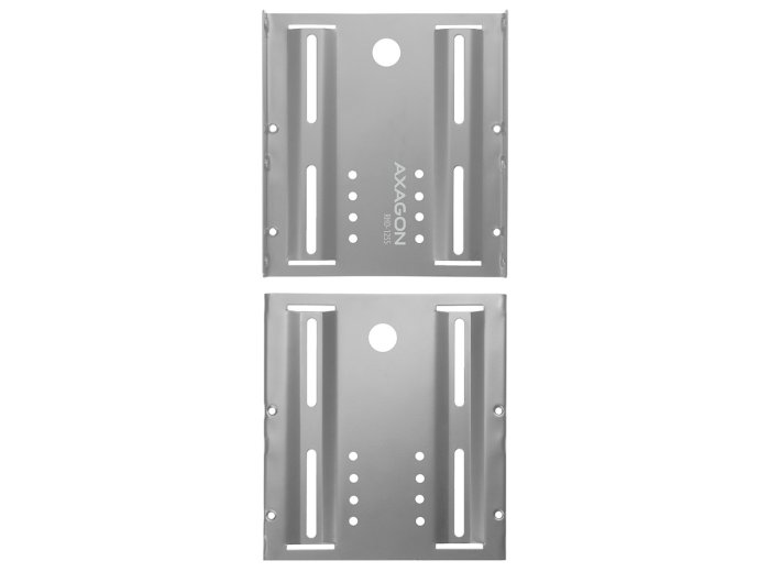 RHD-125S Ramka metalowa do montażu 1x 2.5" HDD w pozycji 3.5", szary