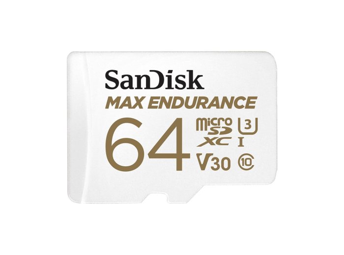 KARTA SANDISK MAX ENDURANCE microSDXC 64GB z adapterem