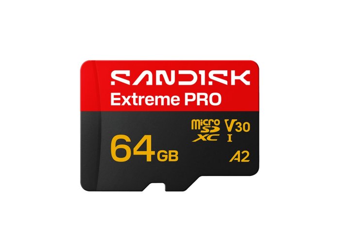 Sandisk Extreme Pro microSD UHS-I 64GB MicroSD 200MB/s(R) / 90MB/s(W)