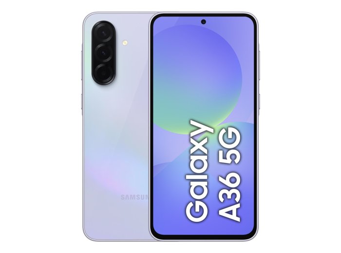 Samsung Galaxy A36 17 cm (6.7") Dual SIM Android 15 5G USB Type-C 6 GB 128 GB 5000 mAh Lawenda