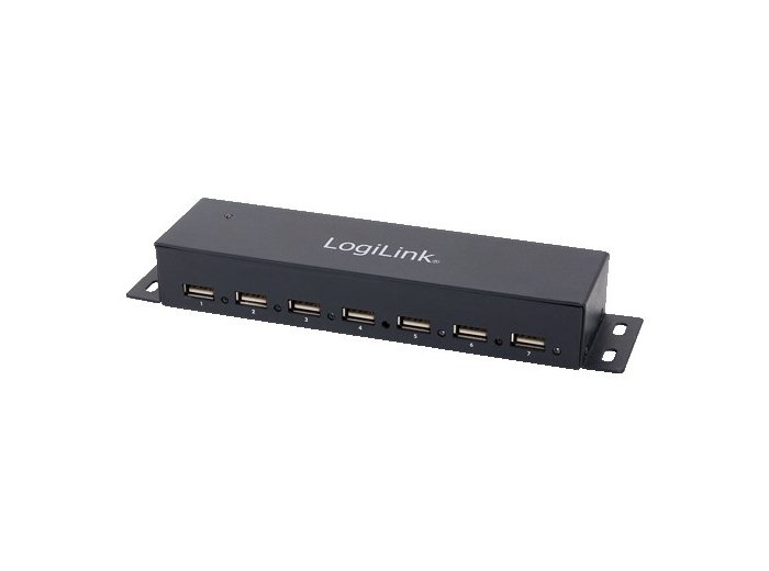 LogiLink UA0148 huby i koncentratory 480 Mbit/s Szary