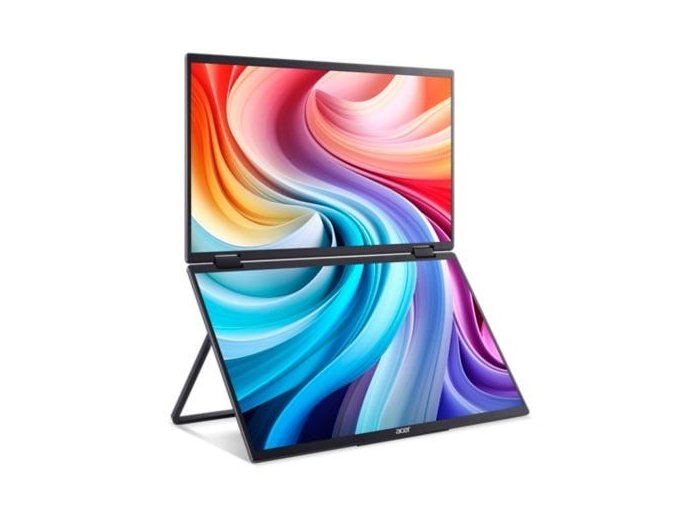 Acer PD163QT Przenośny monitor Czarny 39,6 cm (15.6") 1920 x 1080 px