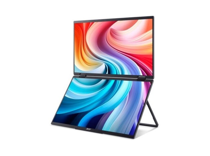 Acer PD163QT Przenośny monitor Czarny 39,6 cm (15.6") 1920 x 1080 px
