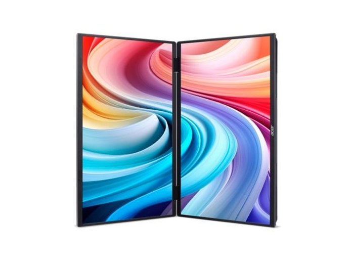 Acer PD163QT Przenośny monitor Czarny 39,6 cm (15.6") 1920 x 1080 px