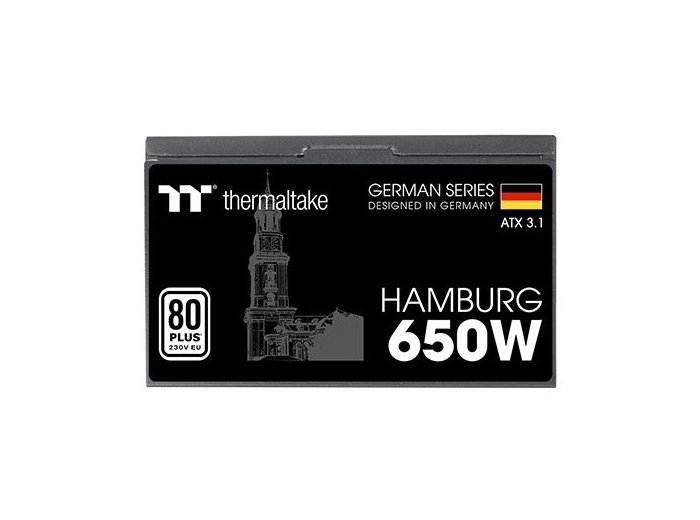 Zasilacz Thermaltake Netzteil Hamburg ATX3.1 80+ detaliczny
