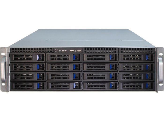 Inter-Tech 3U-3416 Rack Czarny