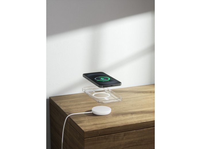 Ładowarka magnetyczna Magnetic Pad Qi2 15W biała