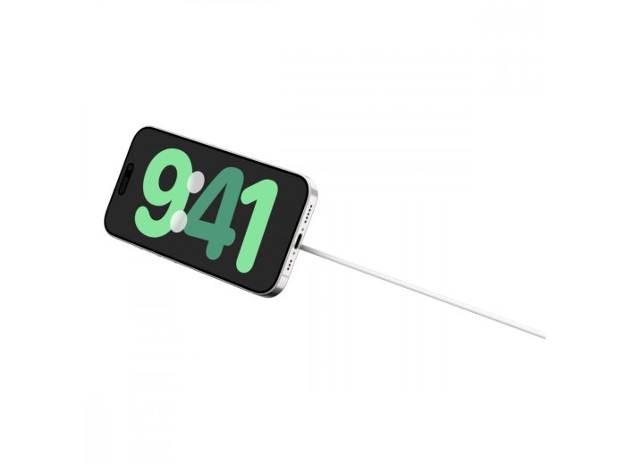 Ładowarka magnetyczna Magnetic Pad Qi2 15W biała