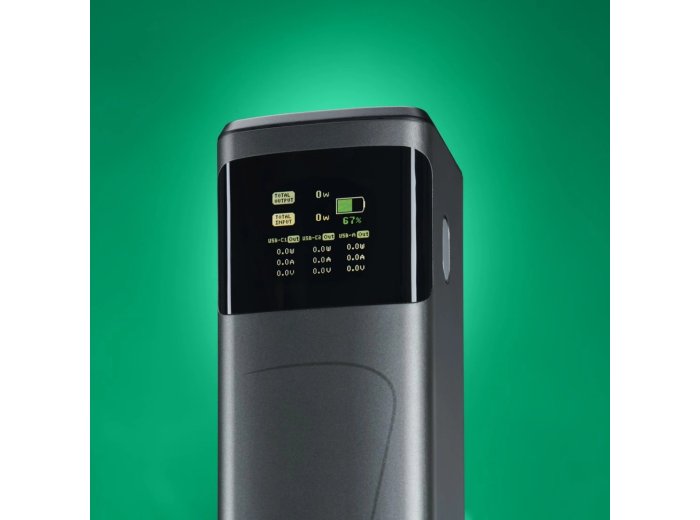 Hama High Power Litowo-jonowa (Li-Ion) 20000 mAh Szary