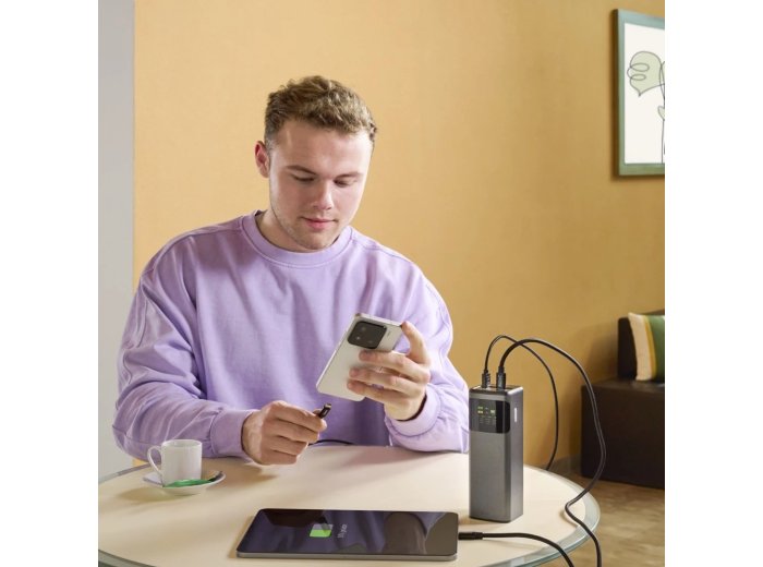 Hama High Power Litowo-jonowa (Li-Ion) 20000 mAh Szary