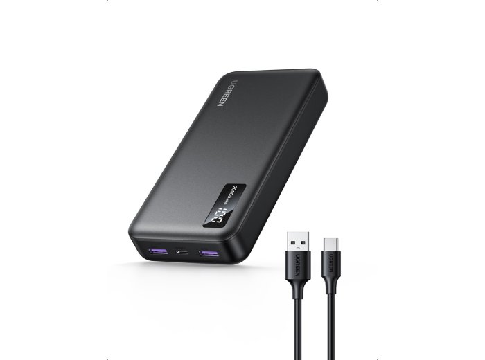 Ugreen 25683 bank mocy 20000 mAh Czarny
