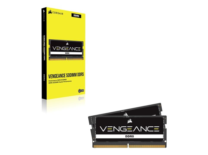 Corsair Vengeance CMSX24GX5M1A4800C40 moduł pamięci 24 GB 1 x 24 GB DDR5 262-pin SO-DIMM