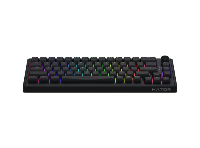 HATOR Skyfall 65 Wired klawiatura Uniwersalne USB QWERTY Angielski Czarny