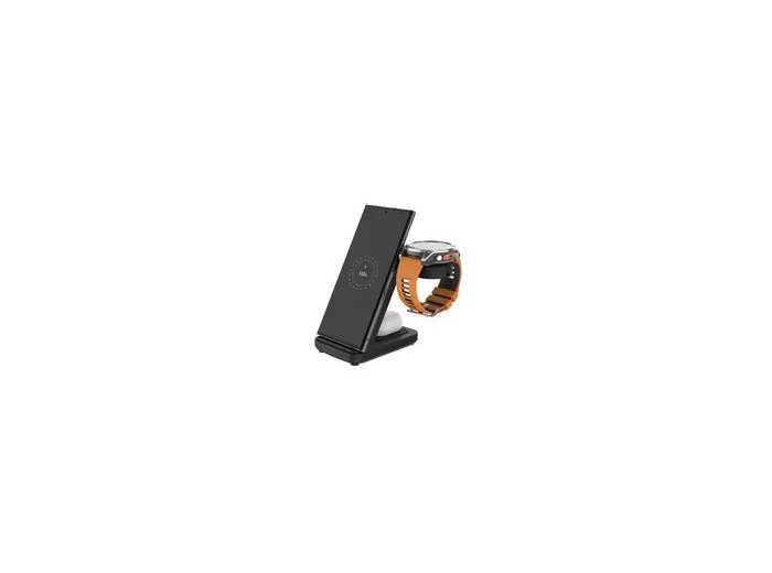 FIXED FIXPOS-GA-BK ładowarka do urządzeń przenośnych Smartwatch, Smartfon, Słuchawki Czarny USB Bezprzewodowe ładowanie Szybkie ładowanie Wewnętrzna