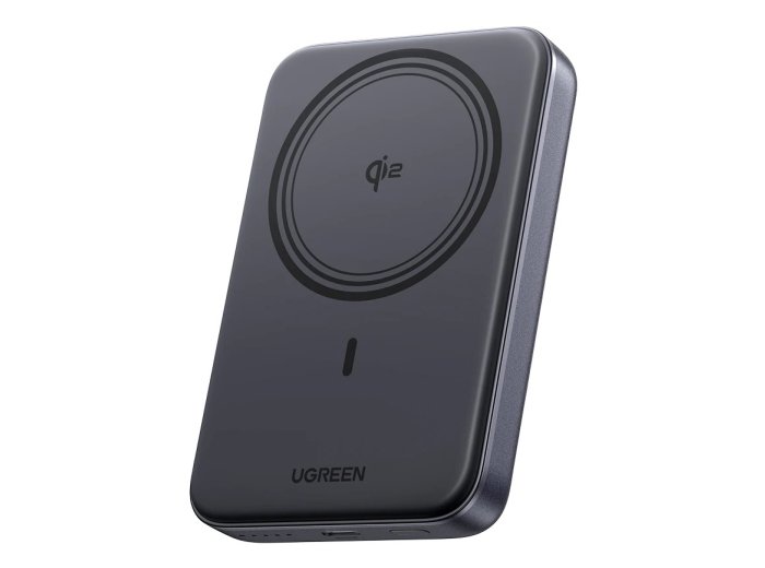 Ugreen Powerbank 45763, 10000mAh Bezprzewodowe ładowanie Szary