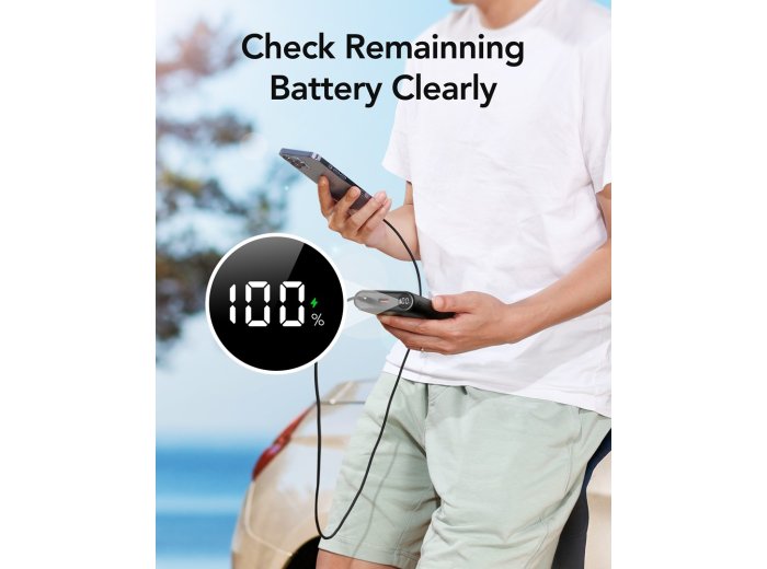 VEGER TC130 bank mocy Litowo-jonowa (Li-Ion) 25000 mAh Czarny