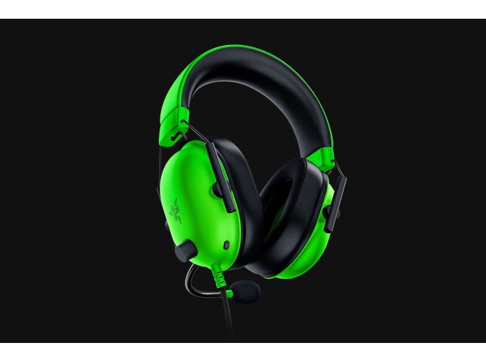 Razer BlackShark V2 X Zestaw słuchawkowy Przewodowa Opaska na głowę Gaming Zielony, Czarny