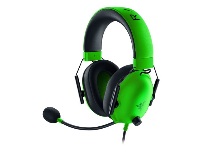 Razer BlackShark V2 X Zestaw słuchawkowy Przewodowa Opaska na głowę Gaming Zielony, Czarny