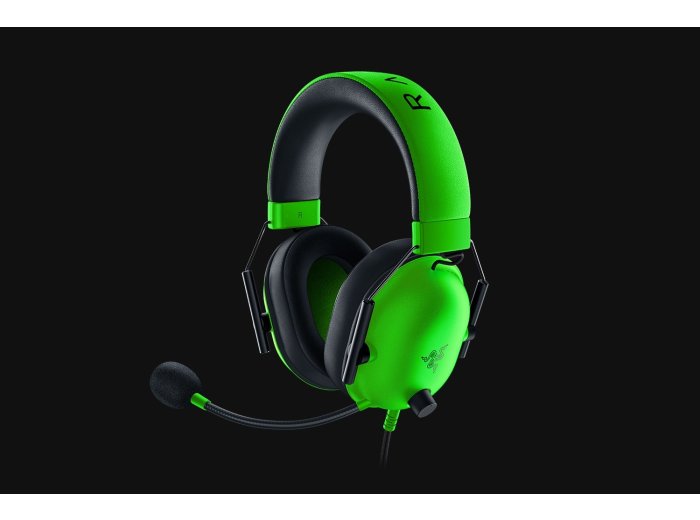 Razer BlackShark V2 X Zestaw słuchawkowy Przewodowa Opaska na głowę Gaming Zielony, Czarny