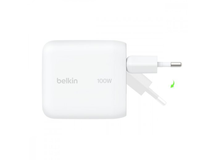 Ładowarka 100W GaN składana wtyczka 1xUSB-C