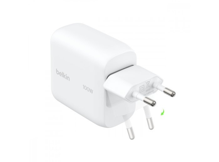 Ładowarka 100W GaN składana wtyczka 1xUSB-C