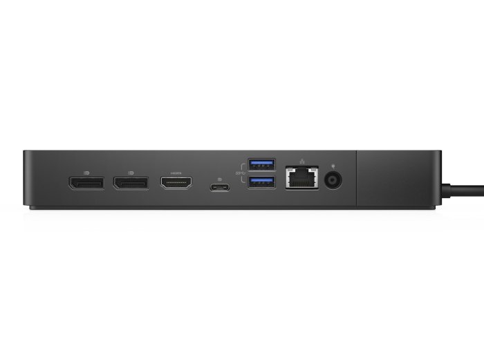 DELL WD19S-130W Przewodowa USB 3.2 Gen 2 (3.1 Gen 2) Type-C Czarny