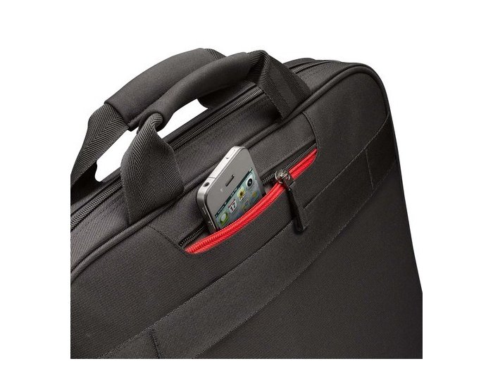 Case Logic DLC-115 Black 39,6 cm (15.6") Obudowa na messenger Czarny