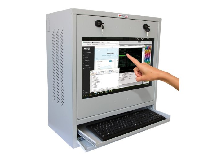 TECHLY SZAFA NA KOMPUTER PC PRZEMYSŁOWY 22"