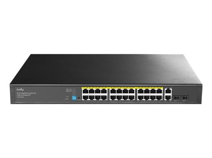 Switch Cudy GS1026PS2 Niezarządzany Gigabit Ethernet (10/100/1000) Obsługa PoE Czarny