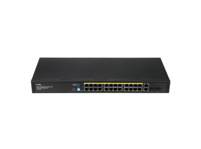Switch Cudy GS1026PS2 Niezarządzany Gigabit Ethernet (10/100/1000) Obsługa PoE Czarny