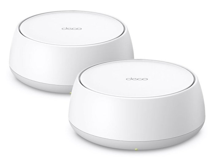 TP-Link DECO BE25(2-PACK) siatkowy system wi-fi Dual-band (2.4 GHz/5 GHz) Wi-Fi 7 (802.11be) Biały Wewnętrzny