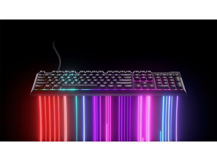 Klawiatura gamingowa RGB LED CORSAIR K55 CORE Juoda